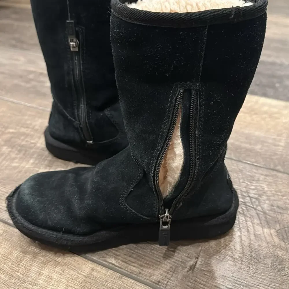 UGG Kids' Lil Sunshine Black Size 13